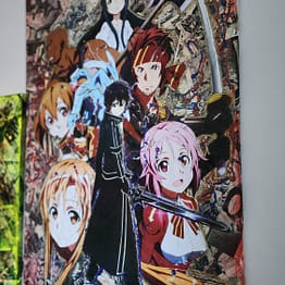 Kirito the Swordsman | Sword Art Online Manga Canvas
