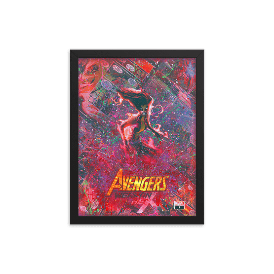 Weapon Hex – Marvel Infinity Warps – Scarlet Witch x X-23 Comic Canvas Framed Reproduction Print