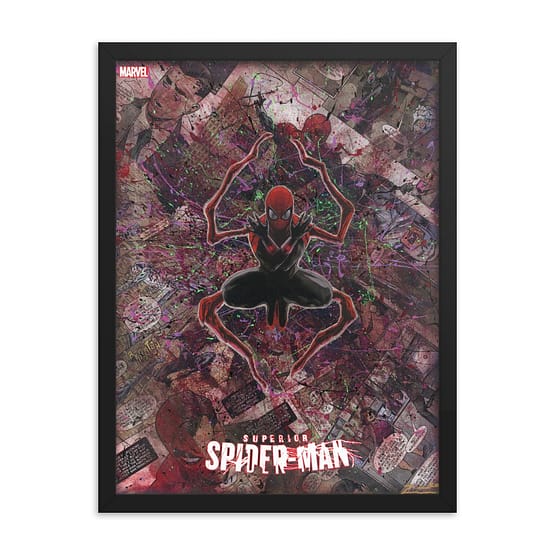 Superior Spider-Man #1 – Marvel Comics Framed Print