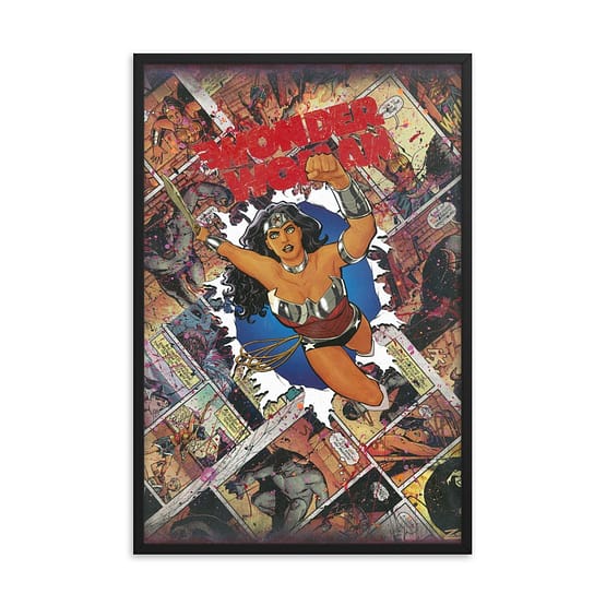 Wonder Woman Zero Issue – DC Comics Framed Print