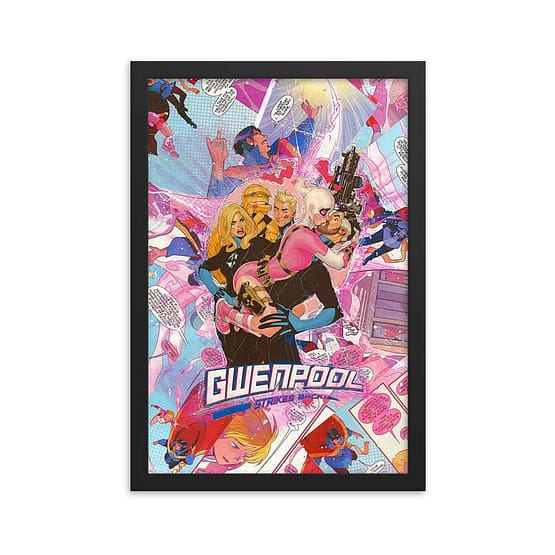 Gwenpool Framed Print