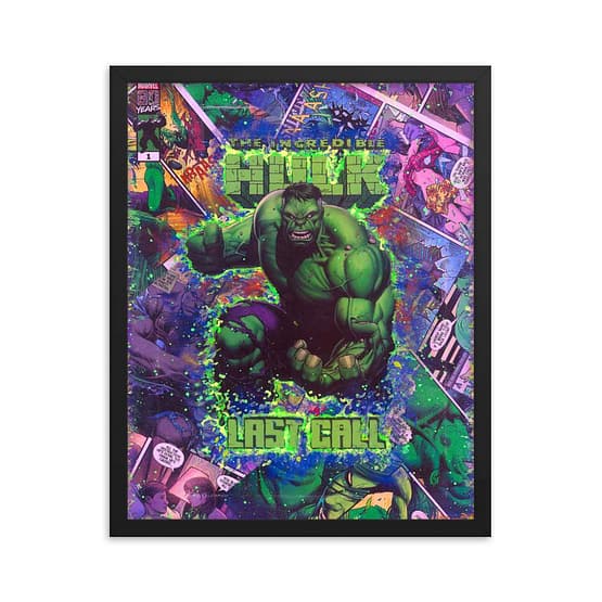 Hulk Framed Print