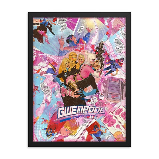 Gwenpool Framed Print