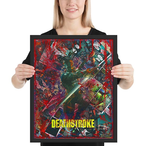Deathstroke Framed Print